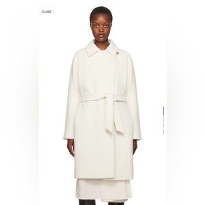 MaxMara Estella Cashmere/ Wool coat size 8